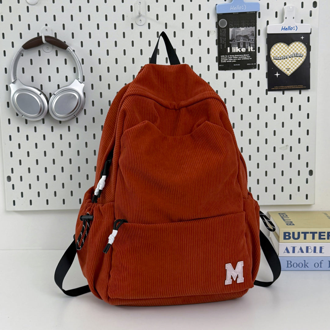 Corduroy Casual Backpack Stornfield