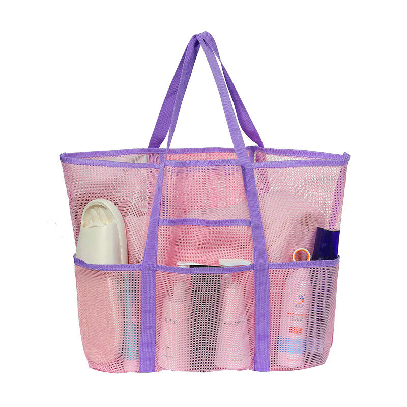 Spacious and Breathable Beach Bag Made of Mesh Material Stornfield