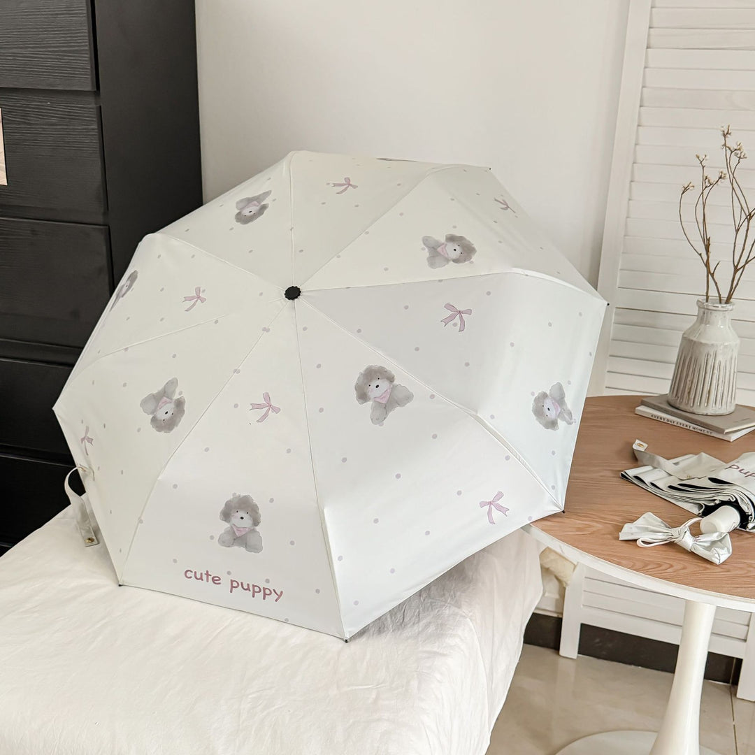 Women's Foldable Umbrella with Cute Animal Design Stornfield