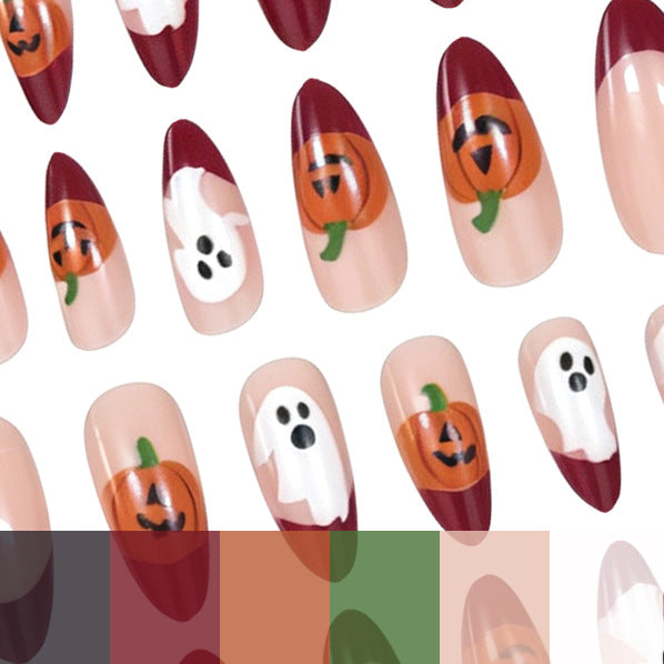 Festive Halloween Nail Art Design Stornfield