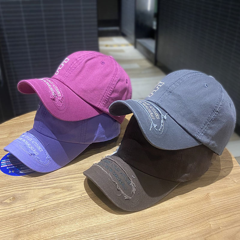 Women's Distressed Casual Denim Cap Stornfield