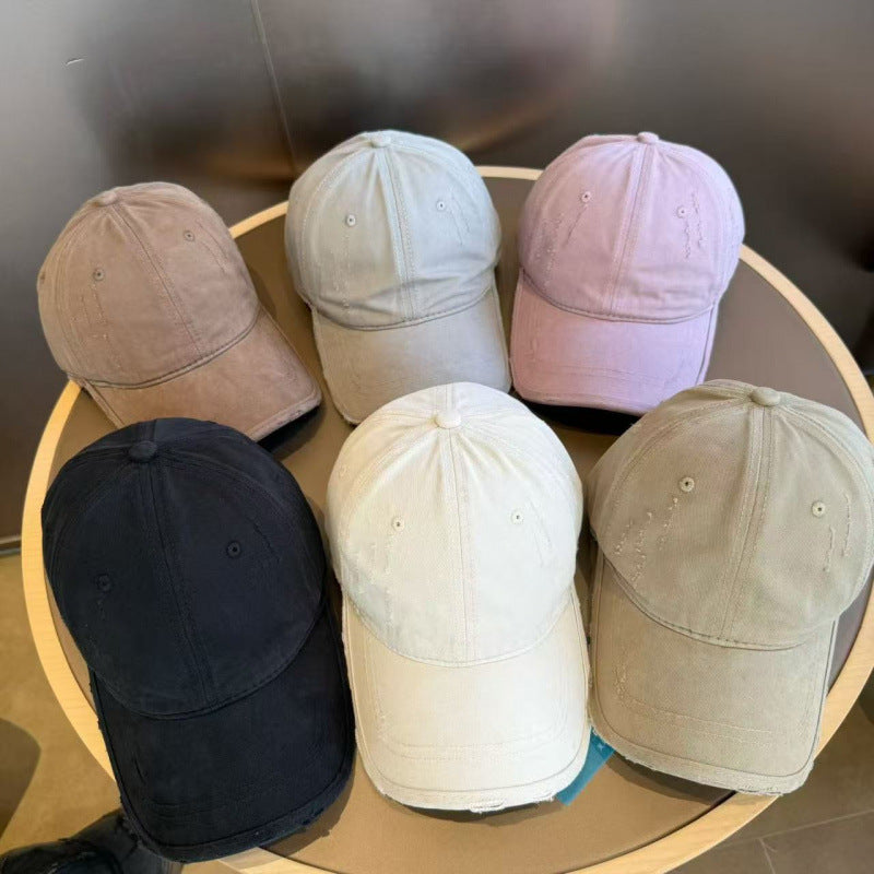 Women's Distressed Casual Twill Baseball Cap Stornfield