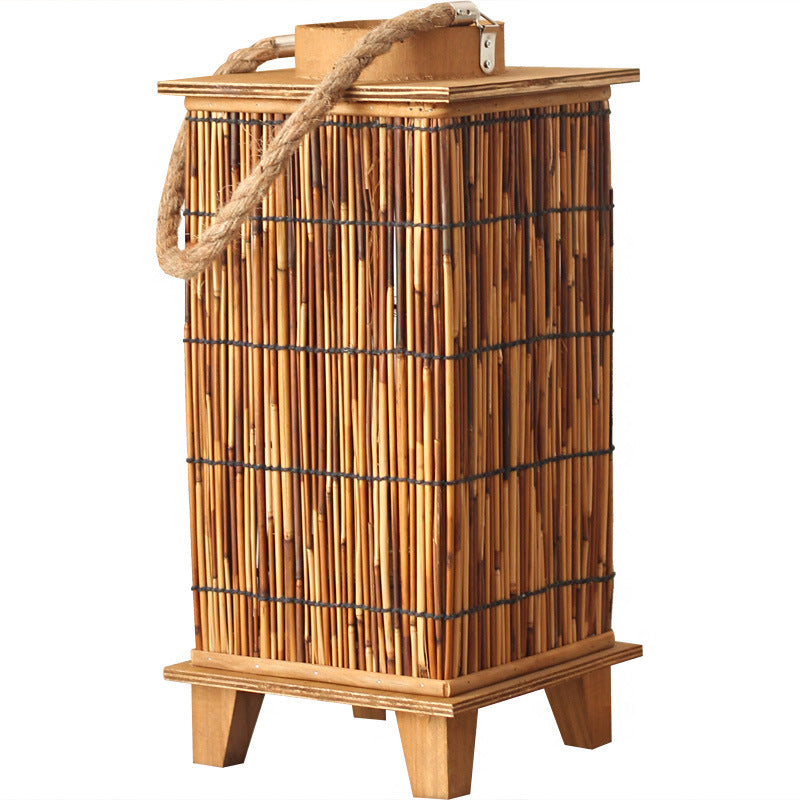 Handcrafted lantern made of natural material Stornfield