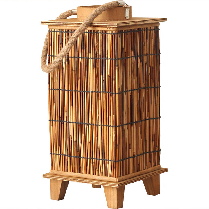 Handcrafted lantern made of natural material Stornfield