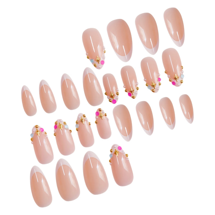 Decorative Press-On Nail Art Set Stornfield