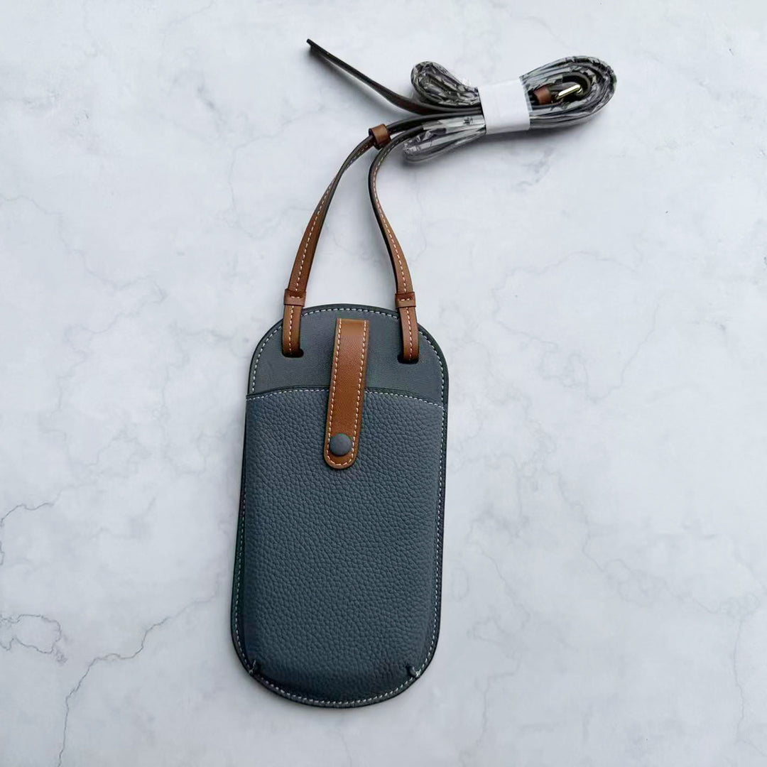 Leather Crossbody Phone Pouch Stornfield