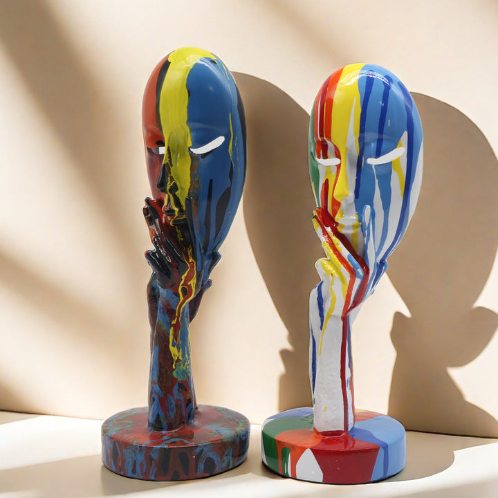 Artful decoration in the form of a thoughtful figure Stornfield