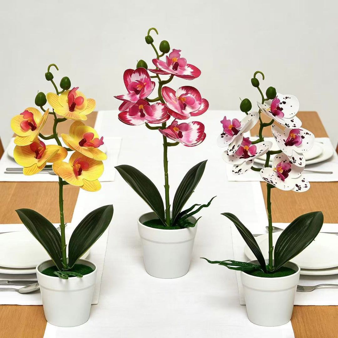 Decorative Artificial Orchid for Home Decor Display