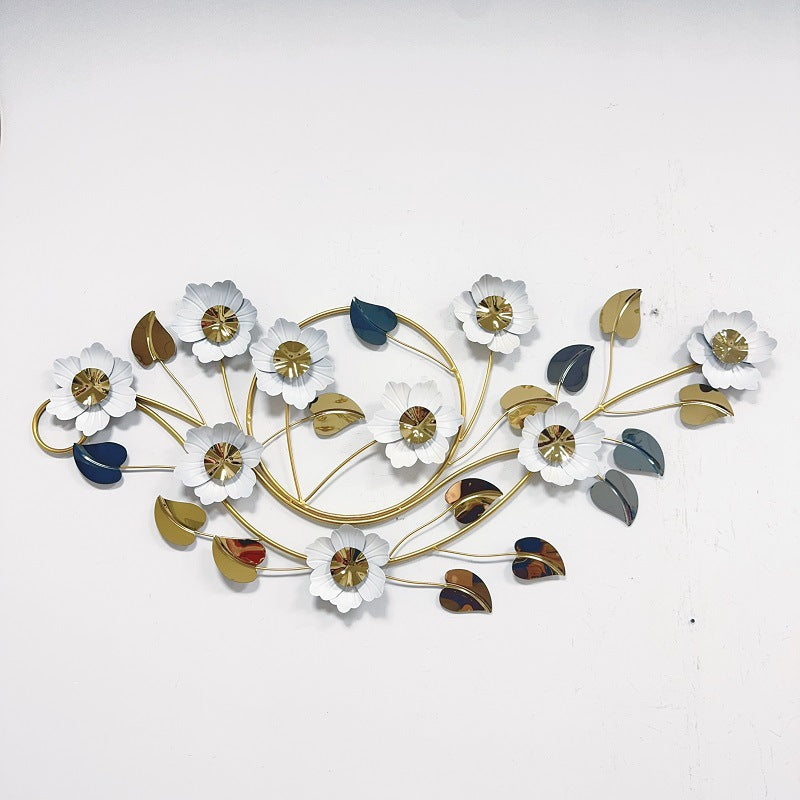 Floral Metal Wall Art Decor Stornfield