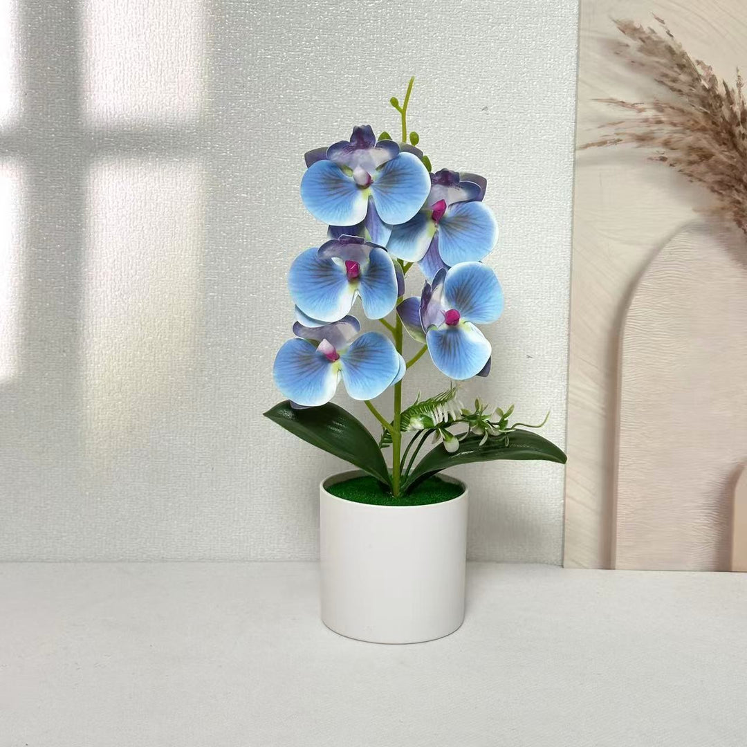 Lifelike Floral Orchid Plant for Home Decor