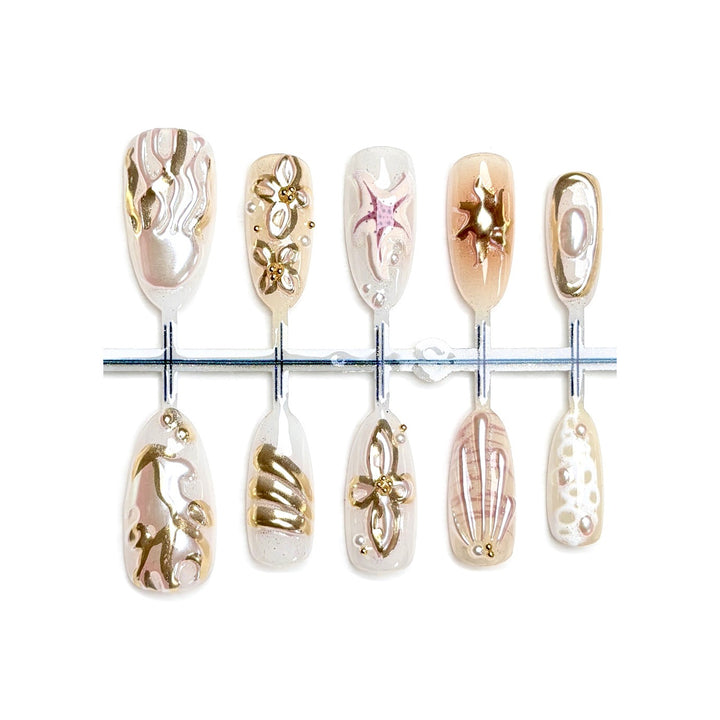 Decorative Press-On Nail Collection