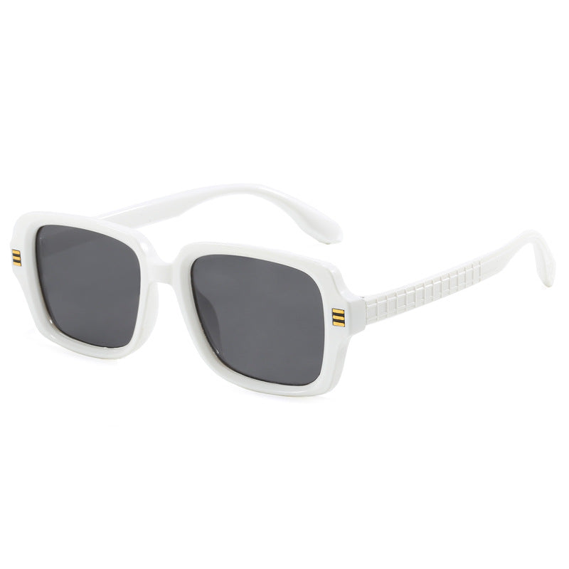 Women's fashionable square sunglasses with textured frame Stornfield