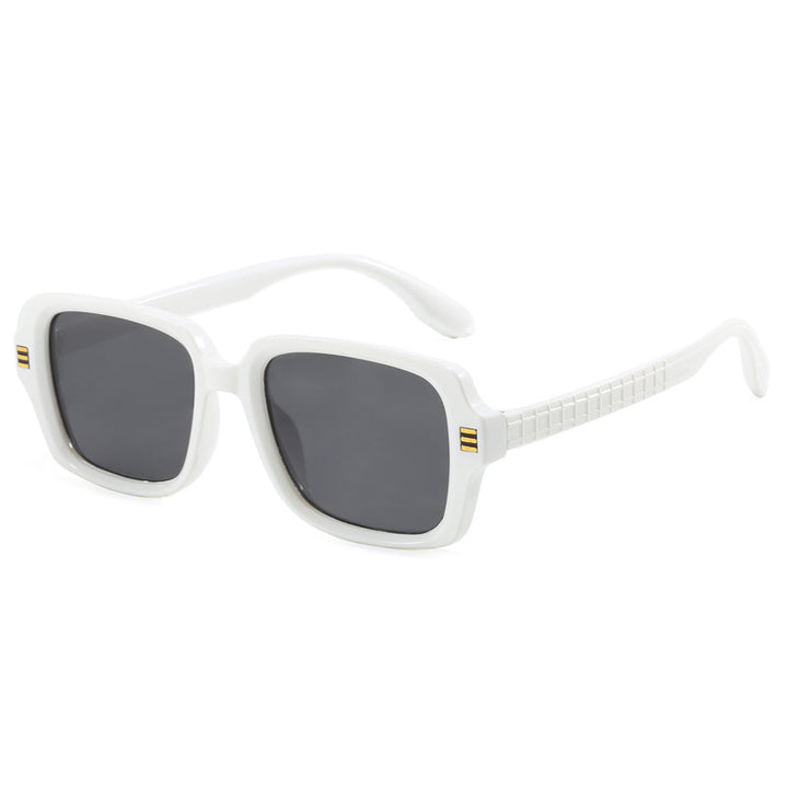 Women's fashionable square sunglasses with textured frame Stornfield