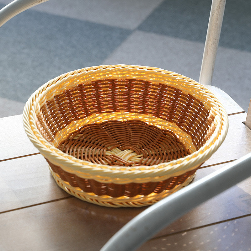 Basket with handwoven design Stornfield