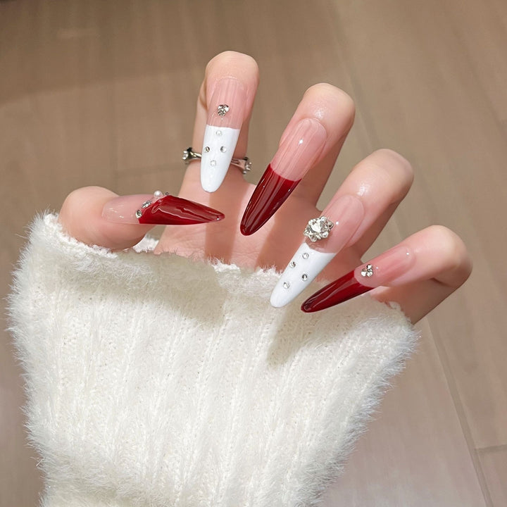 Luxury Stiletto Press-On Nail Design Stornfield