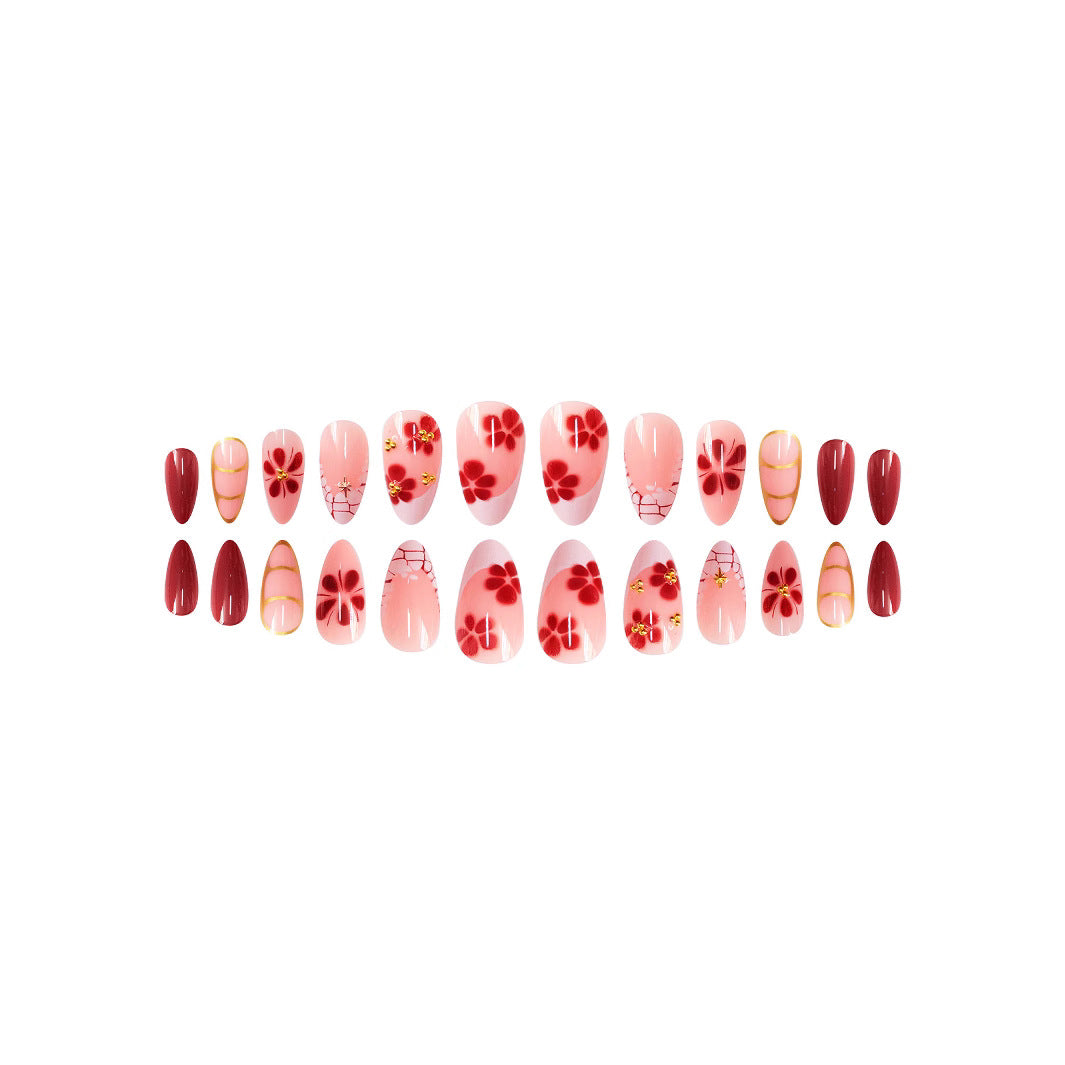 Artistic Almond Shaped Nail Enhancements Stornfield