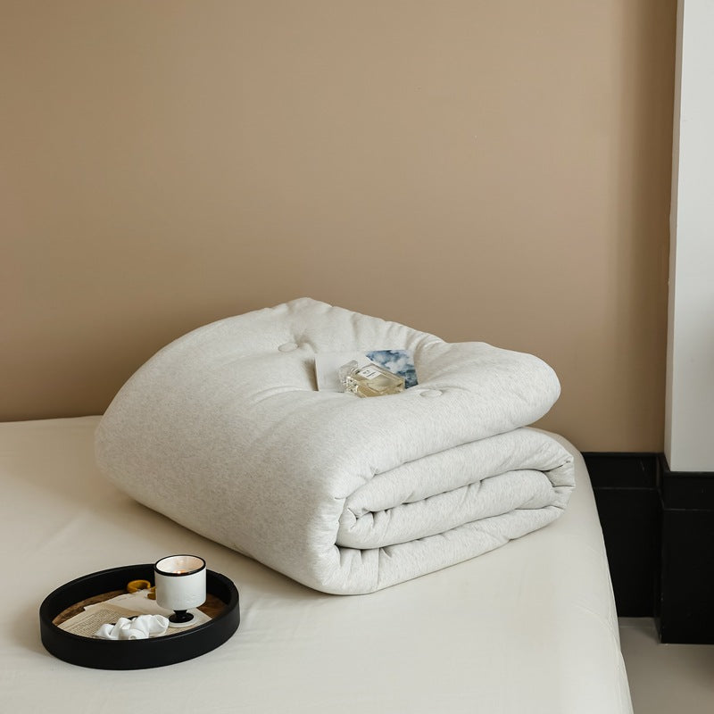 Tufted Lightweight Down-Alternative Reversible Duvet Comforter