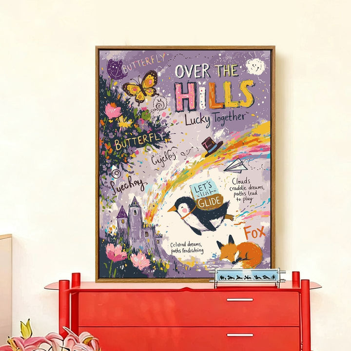 Whimsical Holiday-Themed Wall Art Stornfield