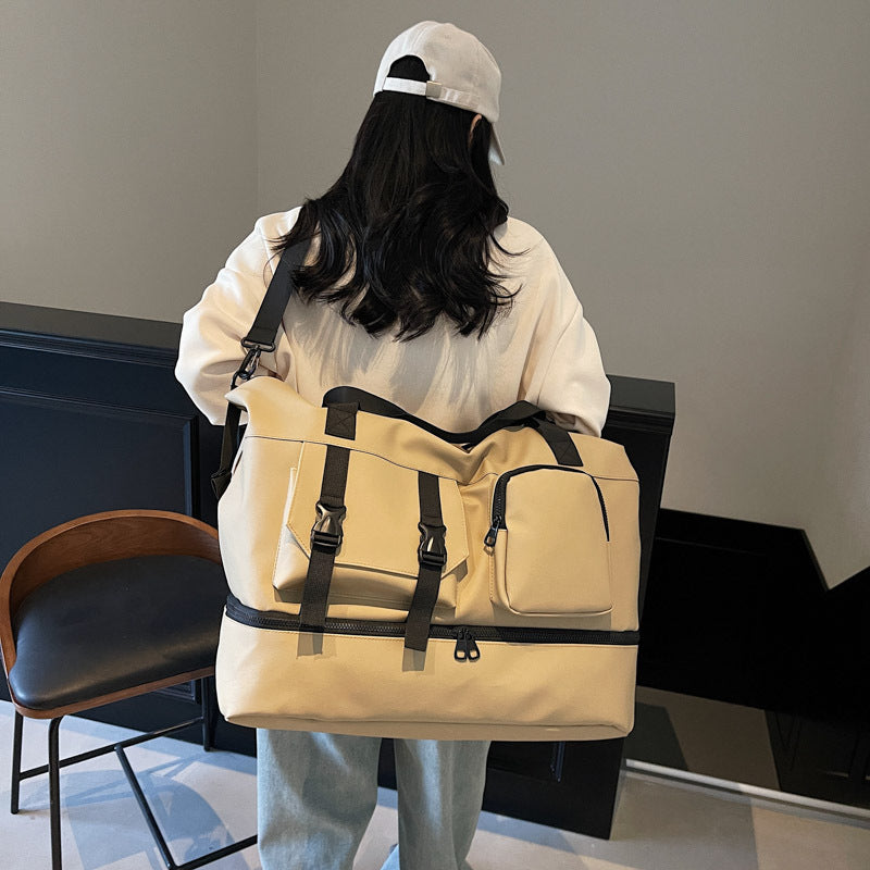 Water-Resistant Multi-Pocket Sports Duffle Bag Stornfield