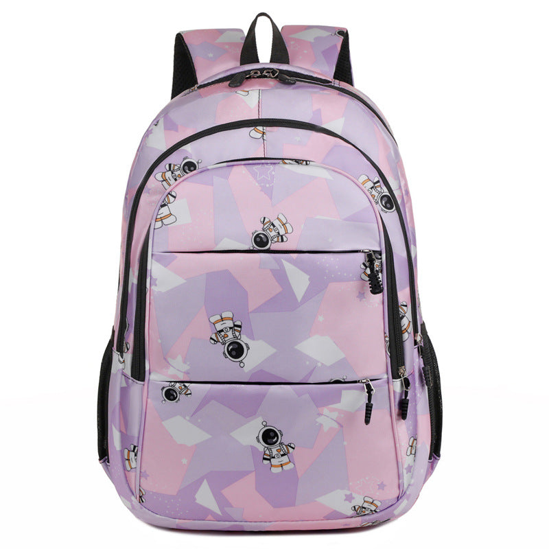 Fashionable school backpack with astronaut motif Stornfield
