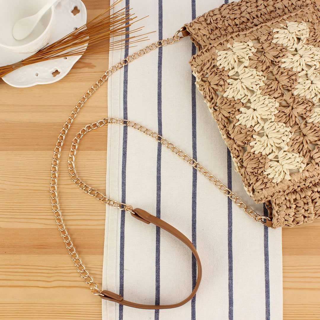 Handbag in Braided Flower Pattern Stornfield