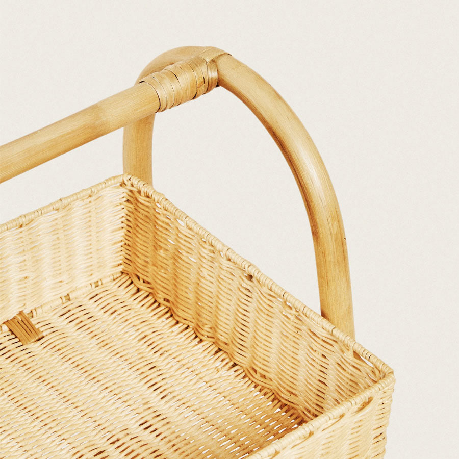 Multi-Tier Woven Storage Rack Stornfield
