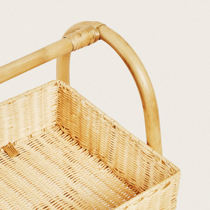 Multi-Tier Woven Storage Rack Stornfield