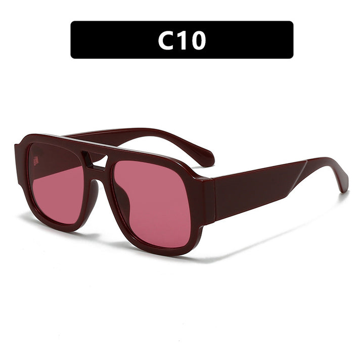 Ladies modern sunglasses in elegant rectangular design Stornfield