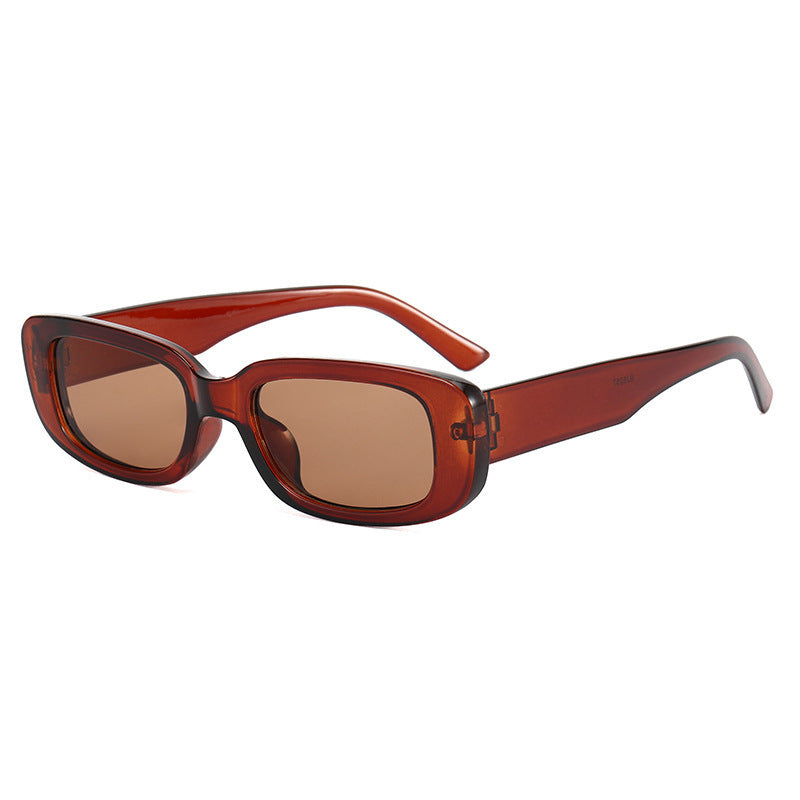 Women's fashionable rectangular sunglasses with adjustable nose pads Stornfield