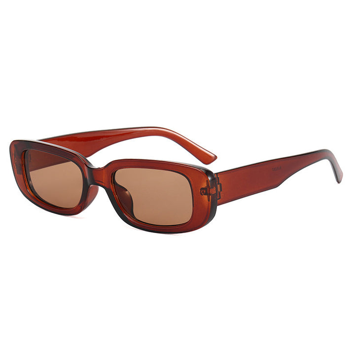 Women's fashionable rectangular sunglasses with adjustable nose pads Stornfield