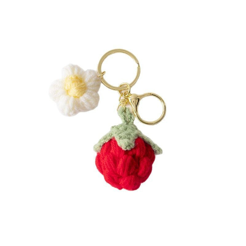 Cute Handcrafted Fruit Keychain Set Stornfield
