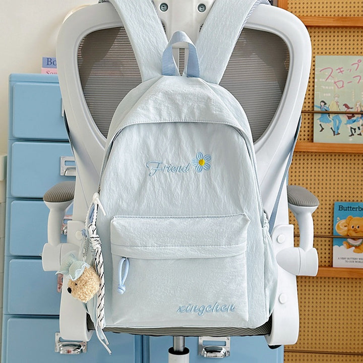 Cute Cartoon-Themed Embroidered Backpack Stornfield