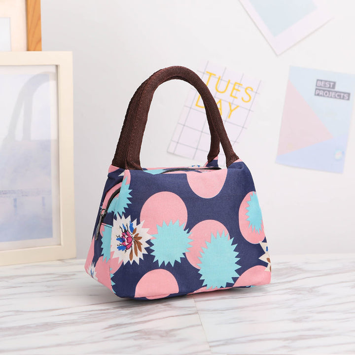 Floral Print Insulated Lunch Carrier Stornfield