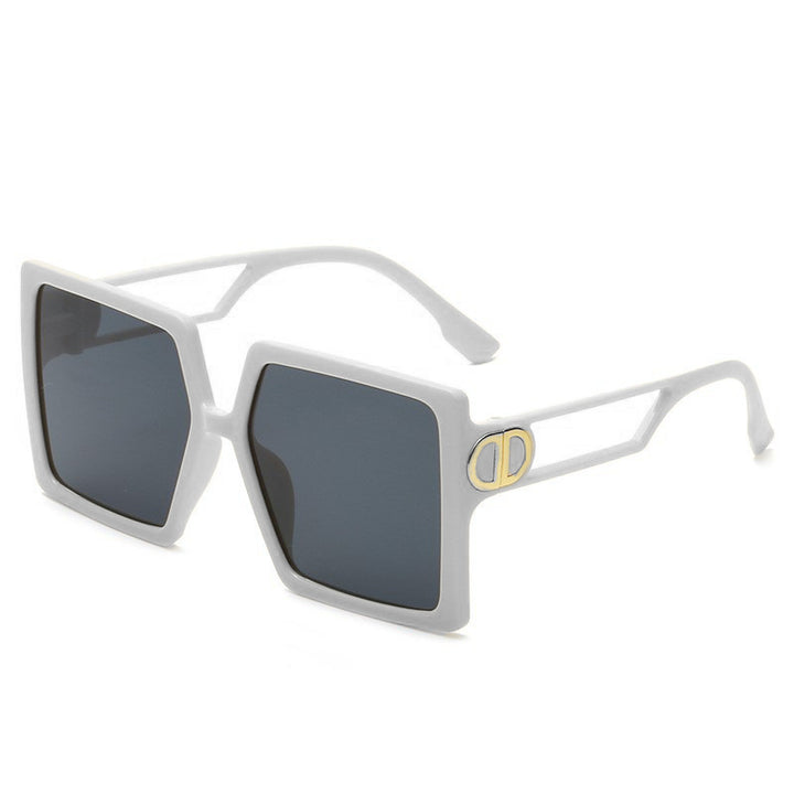 Women's Elegant Oversized Sunglasses with Geometric Frame and Polarized Lenses Stornfield