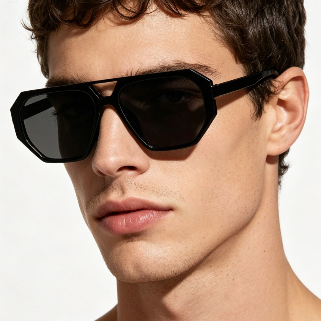 Women's modern sunglasses in striking octagon design Stornfield