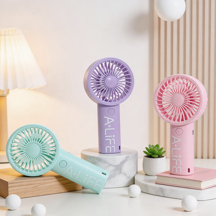 Ladies Portable USB Hand Fan with Flexible Use Stornfield