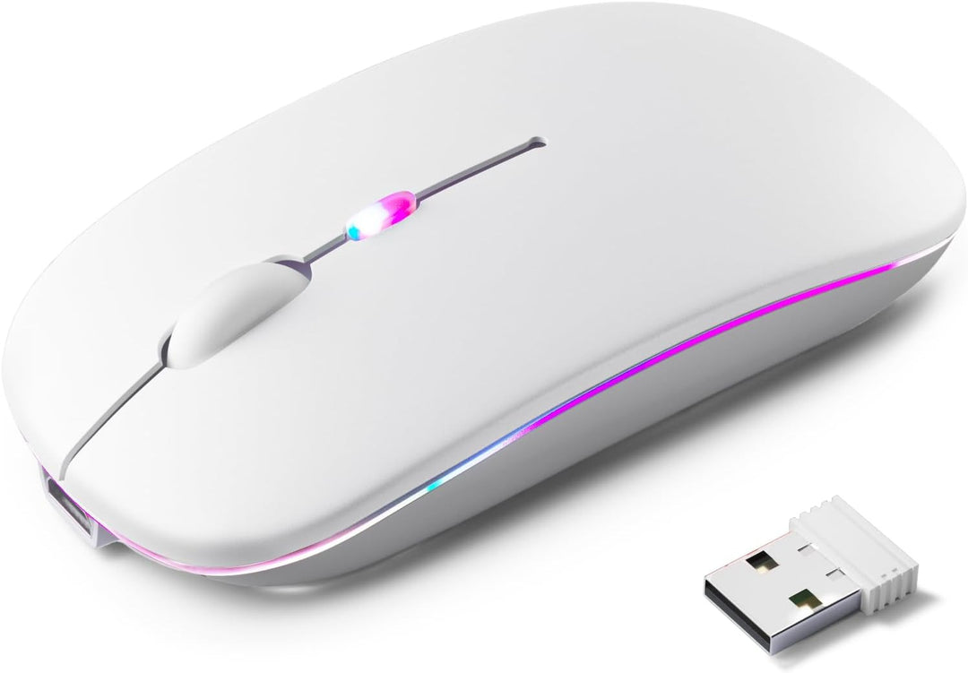 Ergonomic Wireless Gaming Mouse with RGB Lights Stornfield