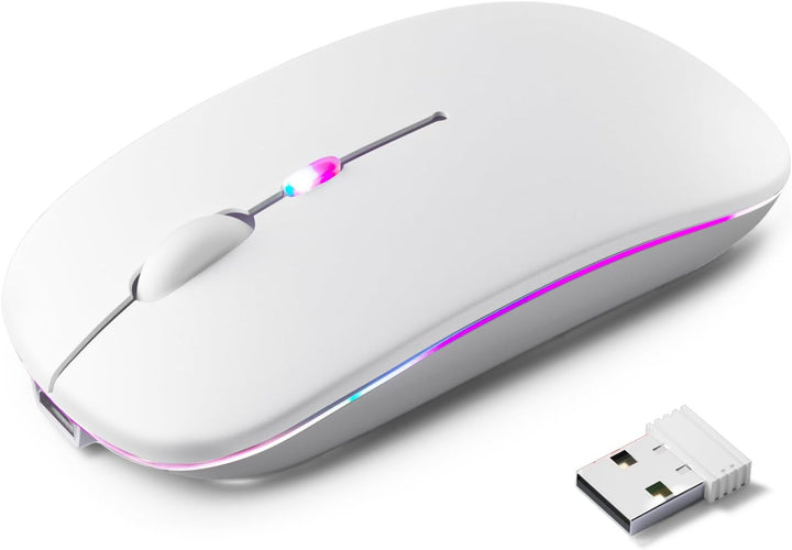 Ergonomic Wireless Gaming Mouse with RGB Lights Stornfield