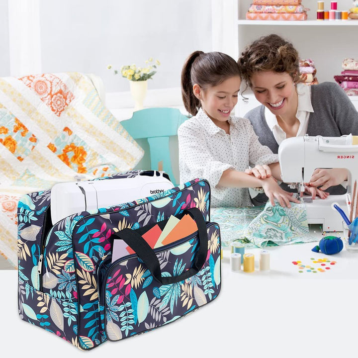 Practical travel bag with petal motif Stornfield