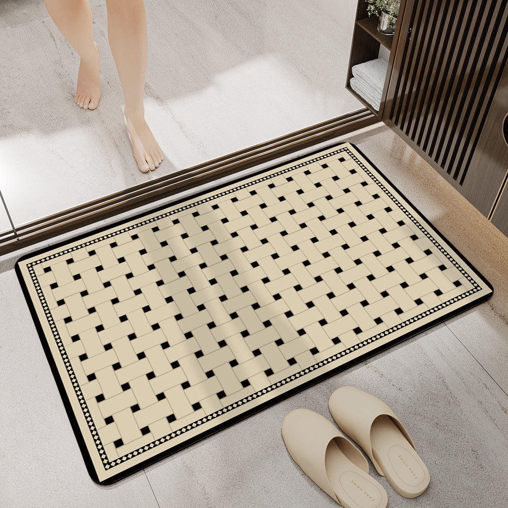 Stylish Abstract Bath Mat Stornfield