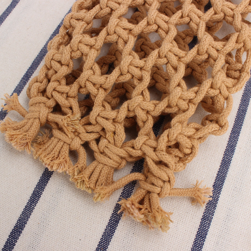 Macramé Shoulder Bag in Creative Net Design Stornfield