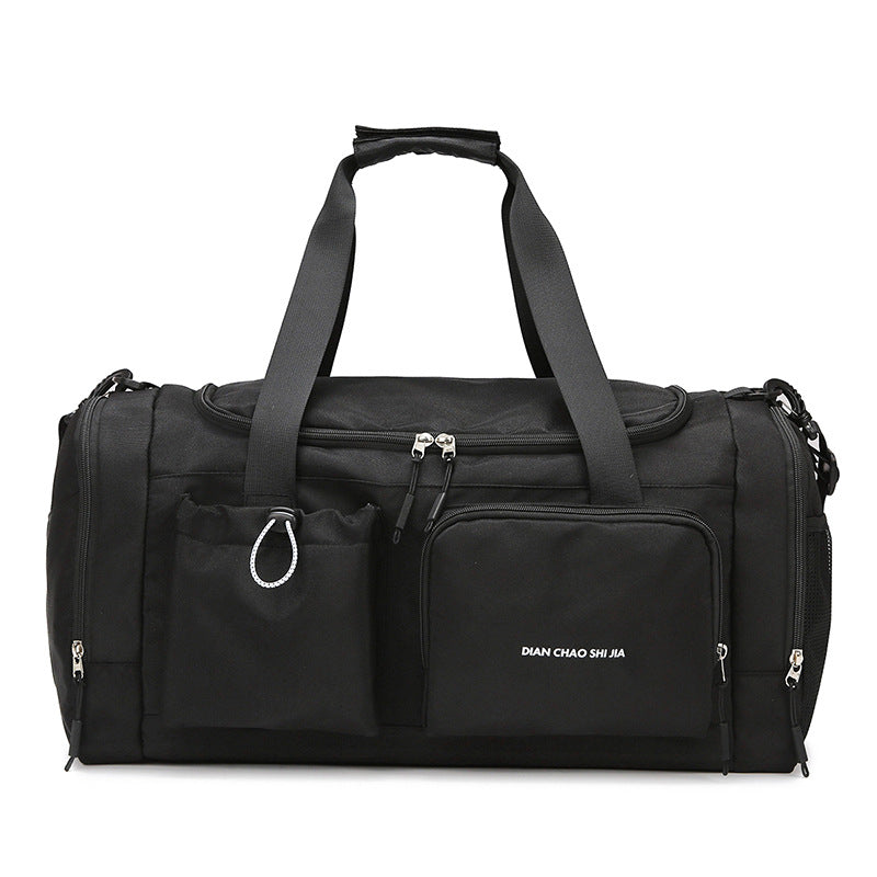Spacious Multi-Compartment Sports Duffel Bag