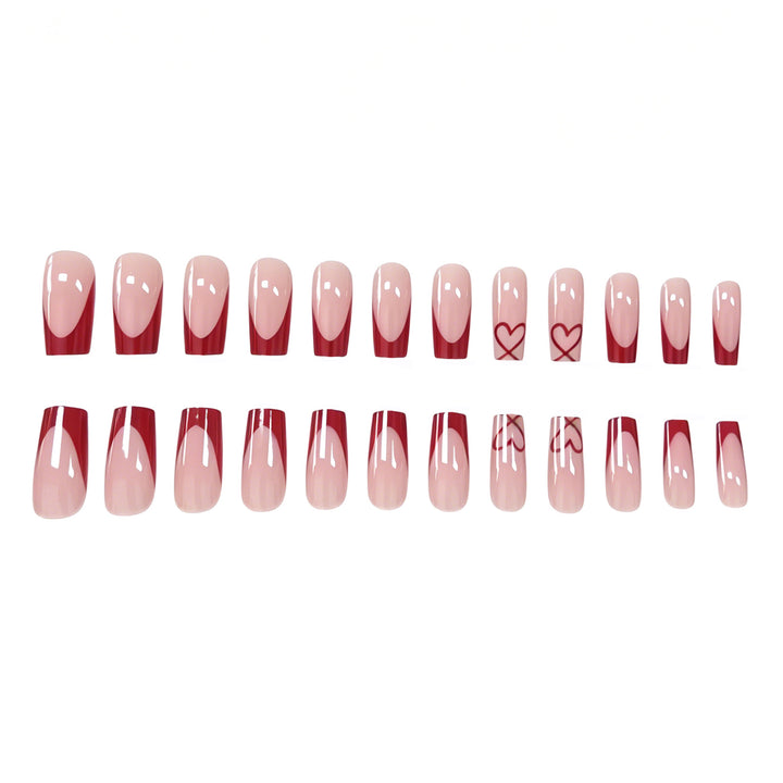 Artistic Decorative Press-On Nail Set Stornfield