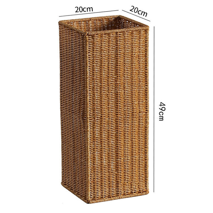 Hexagonal Decorative Wicker Storage Container Stornfield
