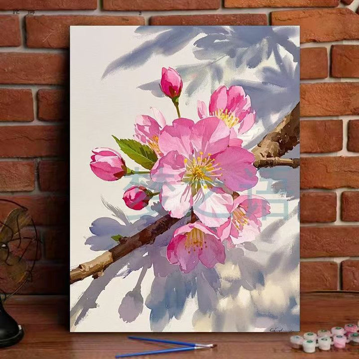 Floral Landscape Canvas Art Print Stornfield