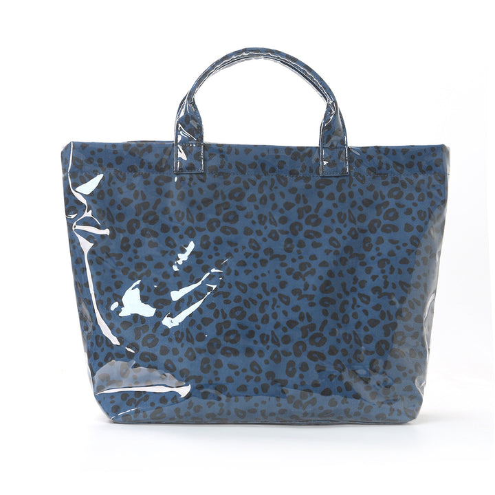 Beach bag with colorful check pattern and water-repellent coating Stornfield