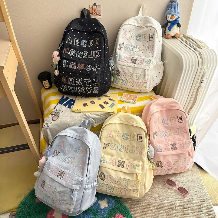 Fun Alphabet-Themed Backpack Stornfield