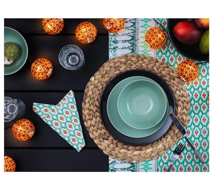 Stylish table mat made of handcrafted natural material Stornfield
