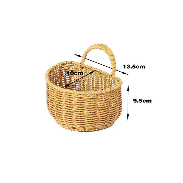 Handwoven Rectangular Storage Basket Stornfield