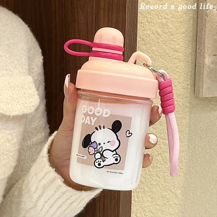 Women's Fun Drinking Bottle with Practical Carrying Strap Stornfield